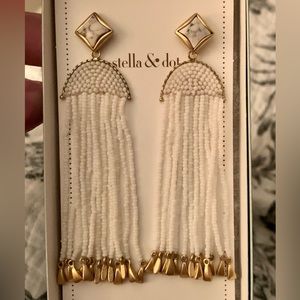 Brand New in Box Stella & Dot Ashley Tassel Earrings.